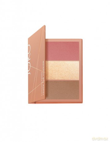 Joko Touch The Illusion Paletka do konturowania twarzy 3w1 nr 03 Peach
