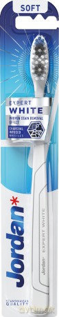 Jordan Szczoteczka do zębów Expert White - soft - mix kolorów