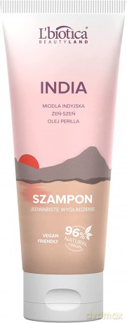 L`BIOTICA Beauty Land India Szampon do włosów Jedwabiste Wygładzenie 200 ml