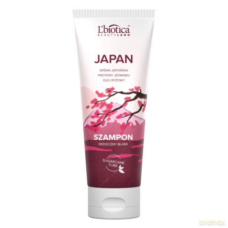 L`BIOTICA Beauty Land Japan Szampon do włosów Widoczny Blask 200 ml