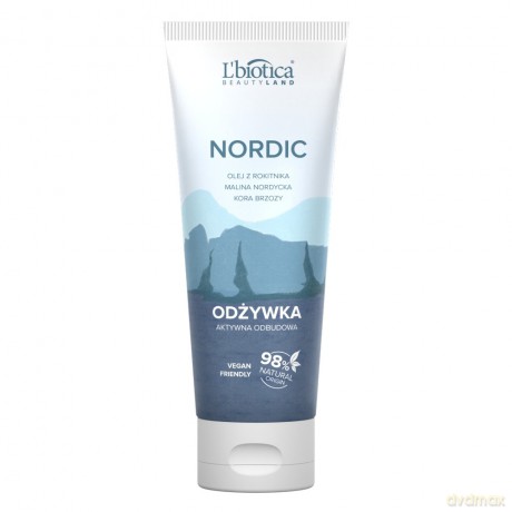 L`BIOTICA Beauty Land Nordic Odżywka do włosów Aktywna Odbudowa 200 ml
