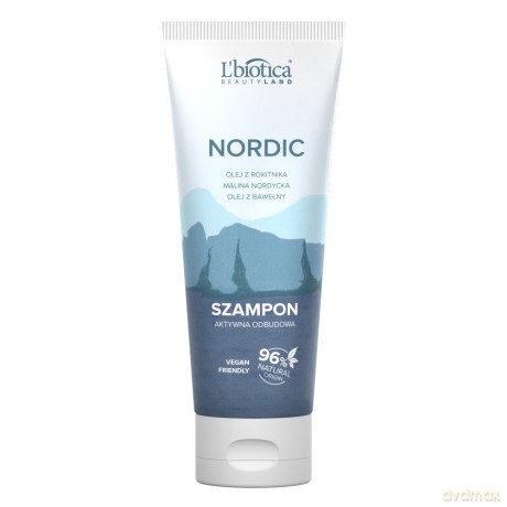 L`BIOTICA Beauty Land Nordic Szampon do włosów Aktywna Odbudowa 200 ml