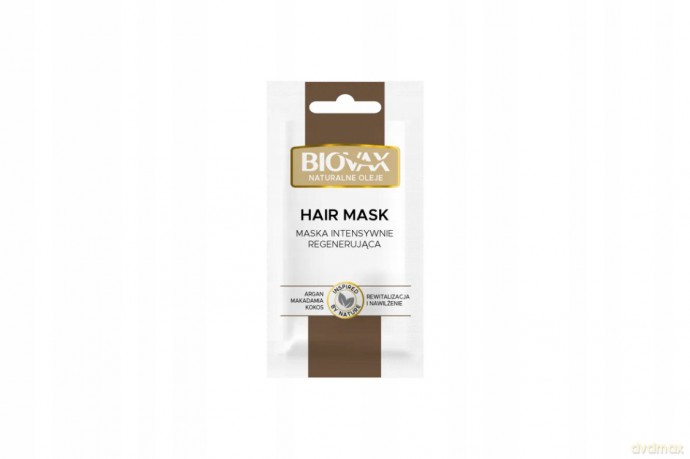 L`BIOTICA Biovax Hair Mask Maska do włosów intensywnie regenerująca - Naturalne Oleje 20 ml - saszetka