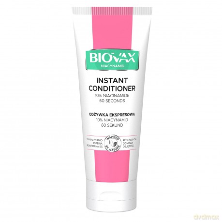 L`BIOTICA Biovax Niacynamid Odżywka do włosów ekspresowa 10% niacynamid - 60 sekund 200 ml