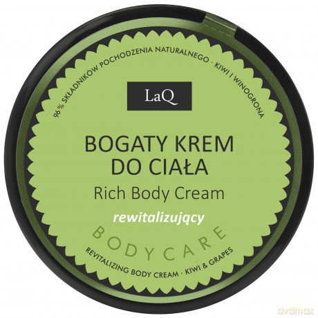 LAQ Króliczka Kiwi-Winogrona Masło do ciała 200 ml