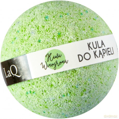 LaQ Kula musująca do kąpieli Kiwi i Winogron - zielona 100g