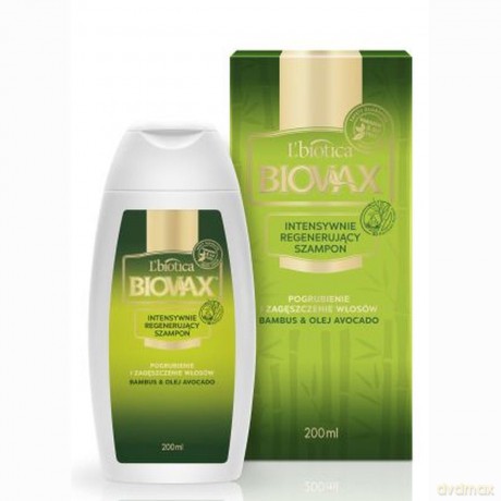 LB Biovax Szampon 200 ml Bambus+Avocado#