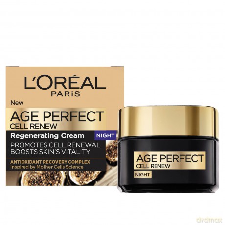 Loreal Age Perfect Cell Renew Krem przeciwzmarszczkowy regenerujący na noc 50 ml