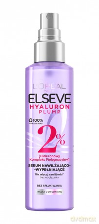 Loreal Elseve Hyaluron Plump 2% Serum nawilżająco-wypełniające do włosów odwodnionych 150 ml
