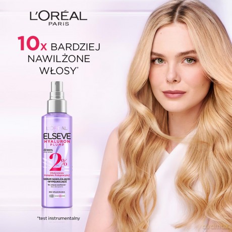 Loreal Elseve Hyaluron Plump 2% Serum nawilżająco-wypełniające do włosów odwodnionych 150 ml
