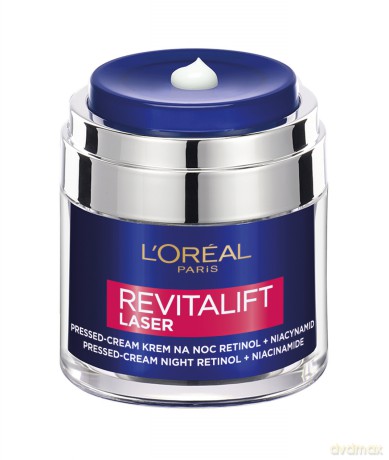 Loreal REVITALIFT LASER Krem redukujący zmarszczki na noc 50 ml