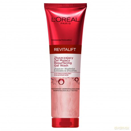 Loreal REVITALIFT Złuszczający Żel myjący z Kwasem Glikolowym (3,5%) 150 ml