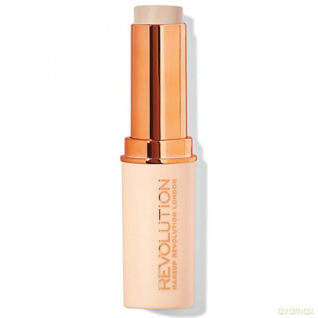 Makeup Revolution, Podkład do twarzy w sztyfcie Fast Base Stick Found F1, 6,2 g