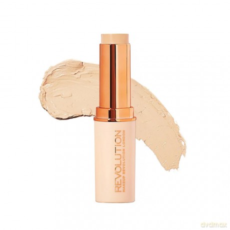Makeup Revolution, Podkład do twarzy w sztyfcie Fast Base Stick Found F2, 6,2 g
