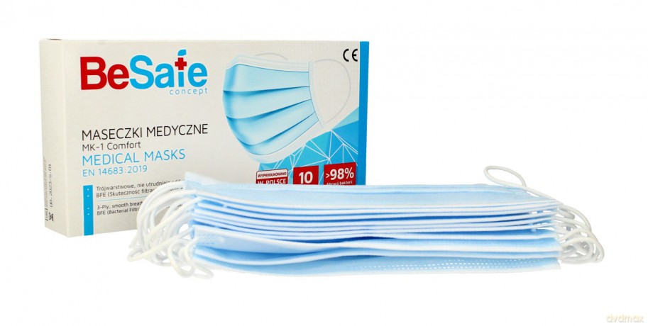 Marion BeSafe Concept Maseczki medyczne-10szt