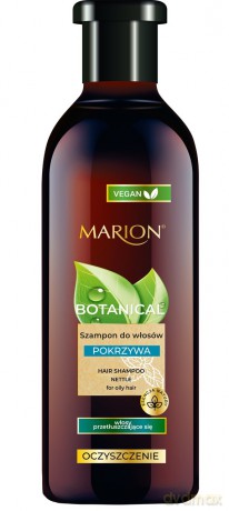 Marion Botanical Szampon do włosów oczyszczający Pokrzywa - włosy przetłuszczające się 400 ml