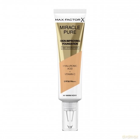 MAX FACTOR Podklad do twarzy MIRACLE PURE nr 44 Warm Ivory 30 ml
