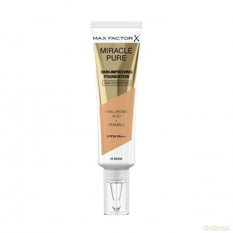 MAX FACTOR Podklad do twarzy MIRACLE PURE nr 55 Beige 30 ml
