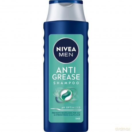 Nivea Men Szampon do włosów przetłuszczających się i do skóry głowy Anti Grease 400 ml