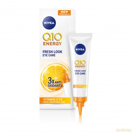 Nivea Q10 Energy Świeżość Spojrzenia Przeciwzmarszczkowy krem pod oczy 15 ml
