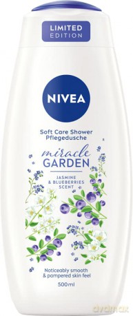 NIVEA SHOWER Żel p/p 500 ml MIRACLE Jaśmin i Jagody