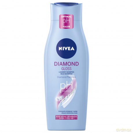 Nivea Szampon do włosów normalnych i matowych Diamond Gloss 400 ml