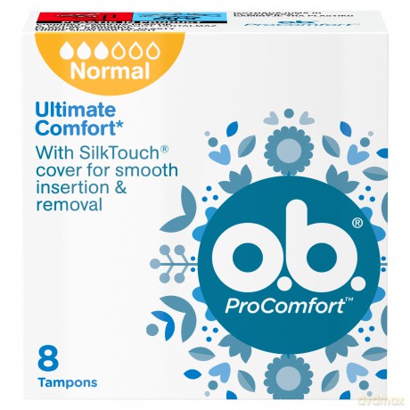 O.B.ProComfort Ultimate Normal komfortowe tampony-8szt