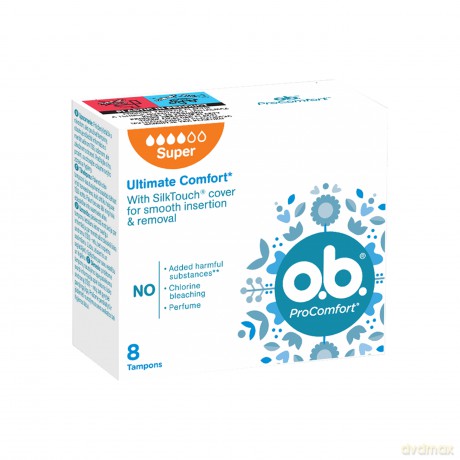 O.B.ProComfort Ultimate Super komfortowe tampony-8szt