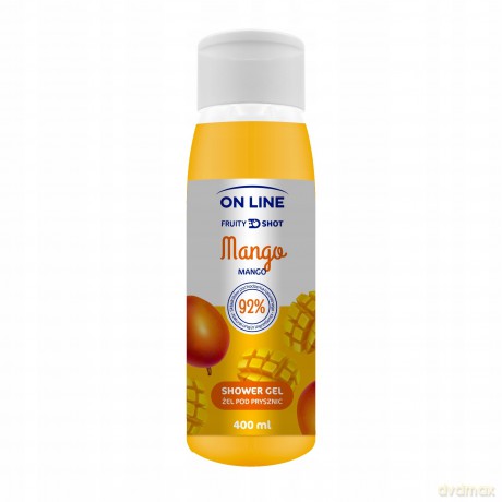 On Line Fruity Shot Żel pod prysznic Mango 400 ml