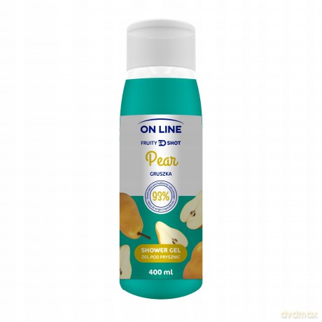 On Line Fruity Shot Żel pod prysznic Pear (Gruszka) 400 ml