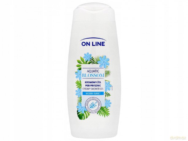 On Line Kremowy Żel pod prysznic Aquatic Blossom (Wodny Bukiet) 400 ml