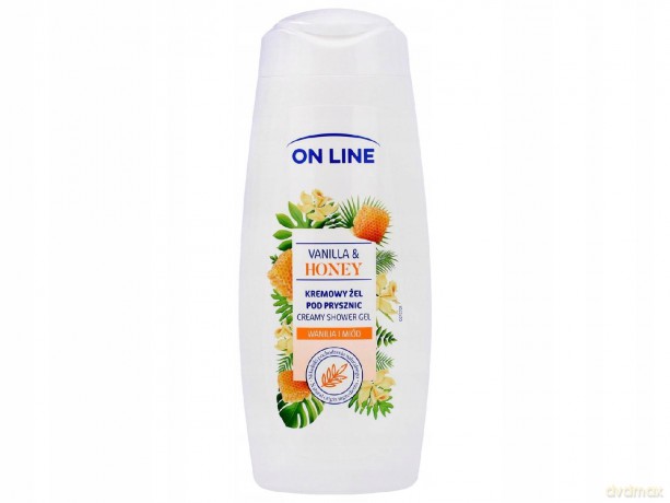 On Line Kremowy Żel pod prysznic Vanilla&Honey (Wanilia i Miód) 400 ml