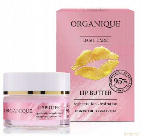ORGANIQUE Basic Care Masło do ust regenerująco-nawilżające 15ml