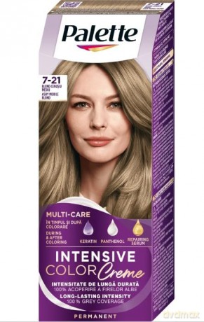 Palette Intensive Color Creme Krem koloryzujący nr 7-21 popielaty średni blond 1op.