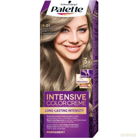 Palette Intensive Color Creme Krem koloryzujący nr 8-21 popielaty jasny blond 1op.