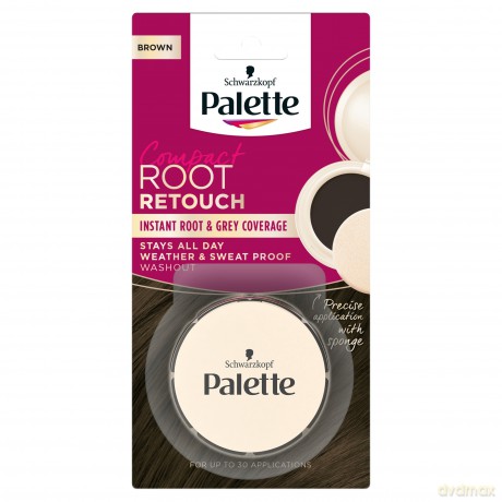 Palette Root Retouch Kompaktowy Korektor do retuszu odrostów - Brąz 3g