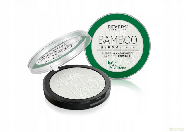 REVERS Puder Bambusowy prasowany Bamboo Derma Fixer 10g
