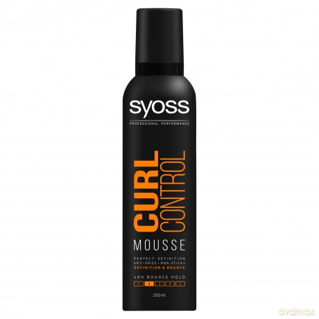 Schwarzkopf Syoss Curl Control Mousse Pianka do włosów kręconych 250 ml
