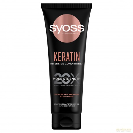 Schwarzkopf Syoss Keratin Odżywka wzmacniająca do włosów łamliwych 250 ml