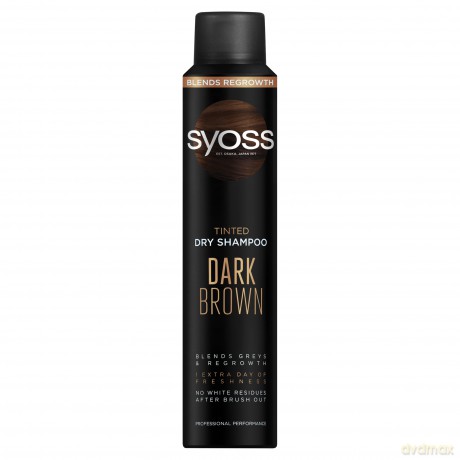 Schwarzkopf Syoss Suchy Szampon do włosów Dark Brown 200 ml