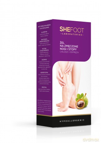 SHEFOOT Kojący żel na zmęczone nogi i stopy 100 ml