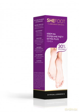 SHEFOOT Krem na popękane pięty ekstra+ 75 ml