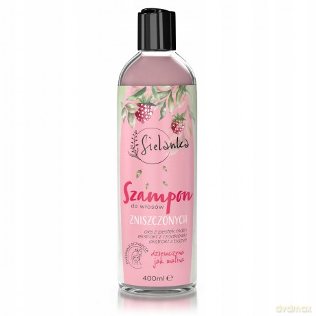 SIELANKA Szampon do włosów zniszczonych - "Dziewczyna jak Malina" 400 ml