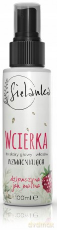 SIELANKA Wcierka do skóry głowy i włosów wzmacniająca - "Dziewczyna jak Malina" 100 ml