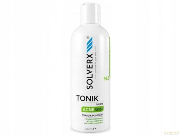 SOLVERX Acne Skin Tonik do twarzy przeciwtrądzikowy 200 ml