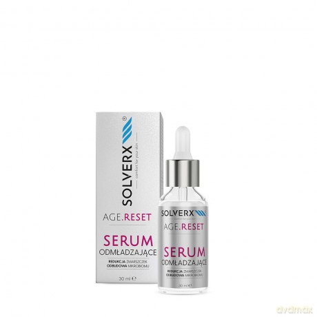SOLVERX Age.Reset Serum odmładzające - Redukcja Zmarszczek & Odbudowa Mikrobiomu 30 ml