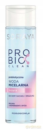Soraya Probio Clean Woda micelarna kojąca do cery suchej i wrażliwej 250 ml