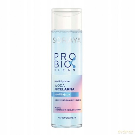 Soraya Probio Clean Woda micelarna nawilżająca do cery normalnej i suchej 250 ml