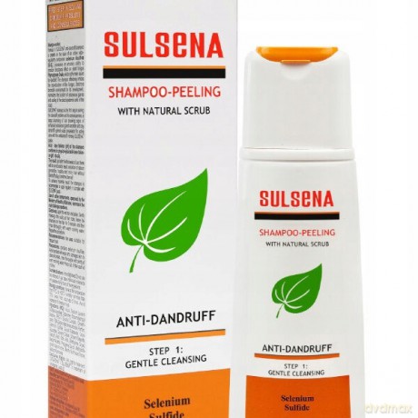 SULSENA Szampon-peeling przeciwłupieżowy z naturalnym peelingiem 150 ml