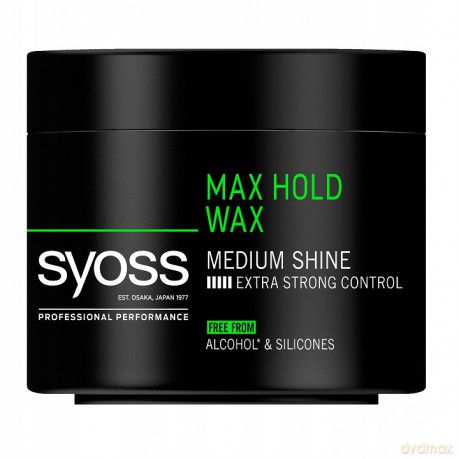 Syoss Wosk stylizujący do włosów Max Hold Medium Shine 150 ml